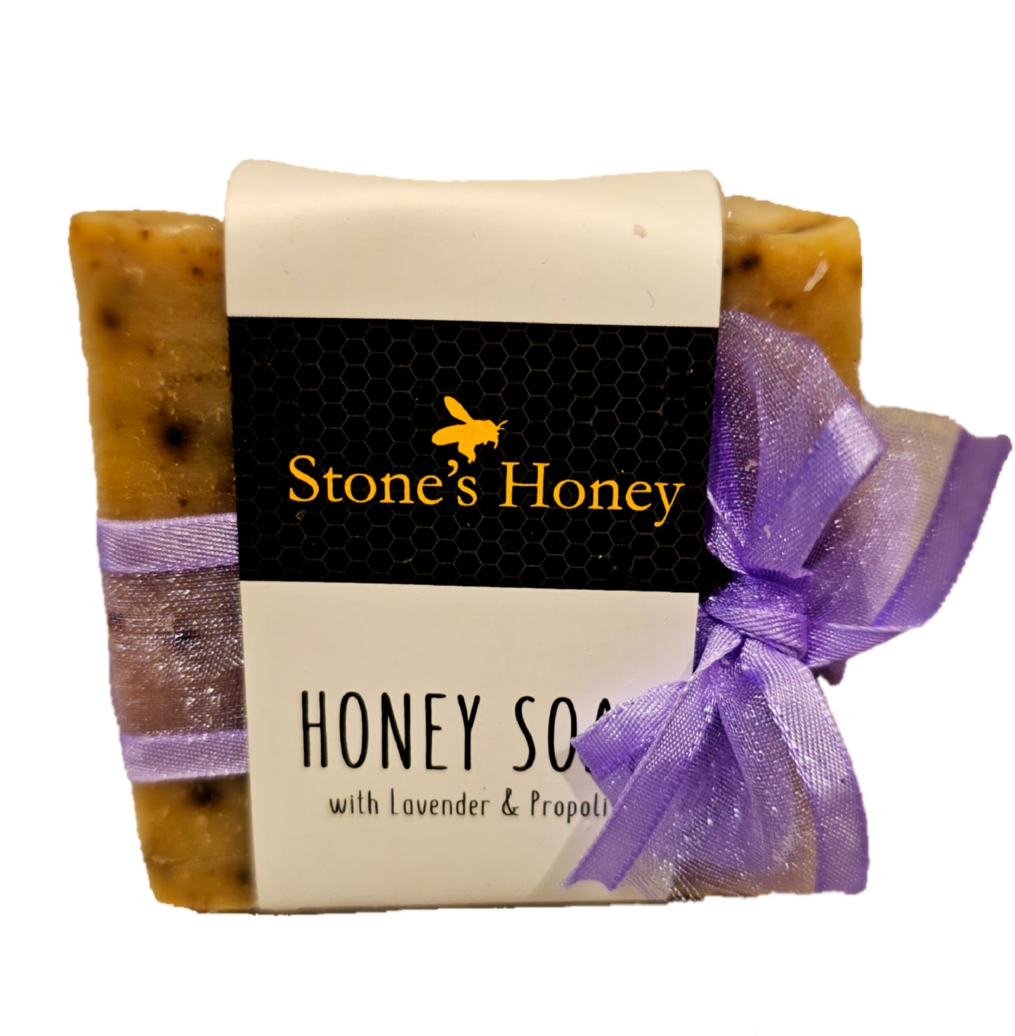 Natural Honey and Beeswax Soap 90g bar