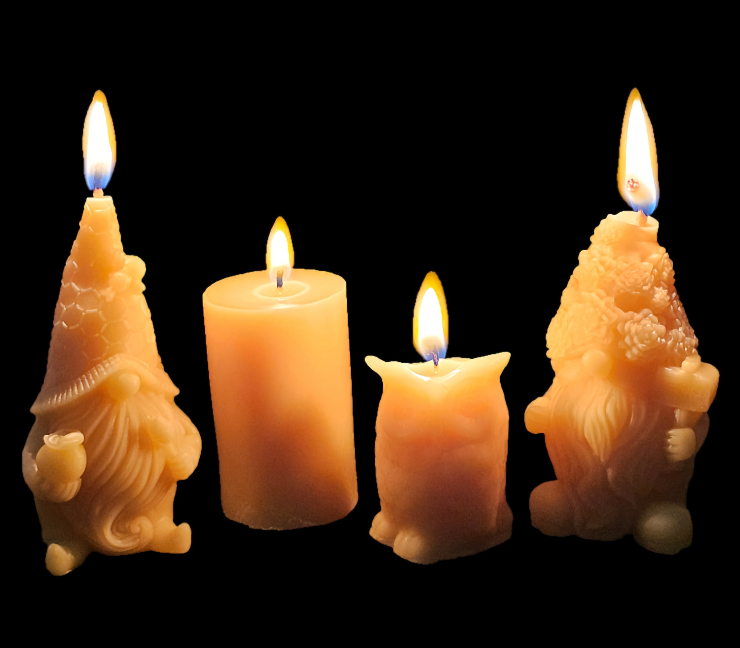 Hand Poured Beeswax Candles
