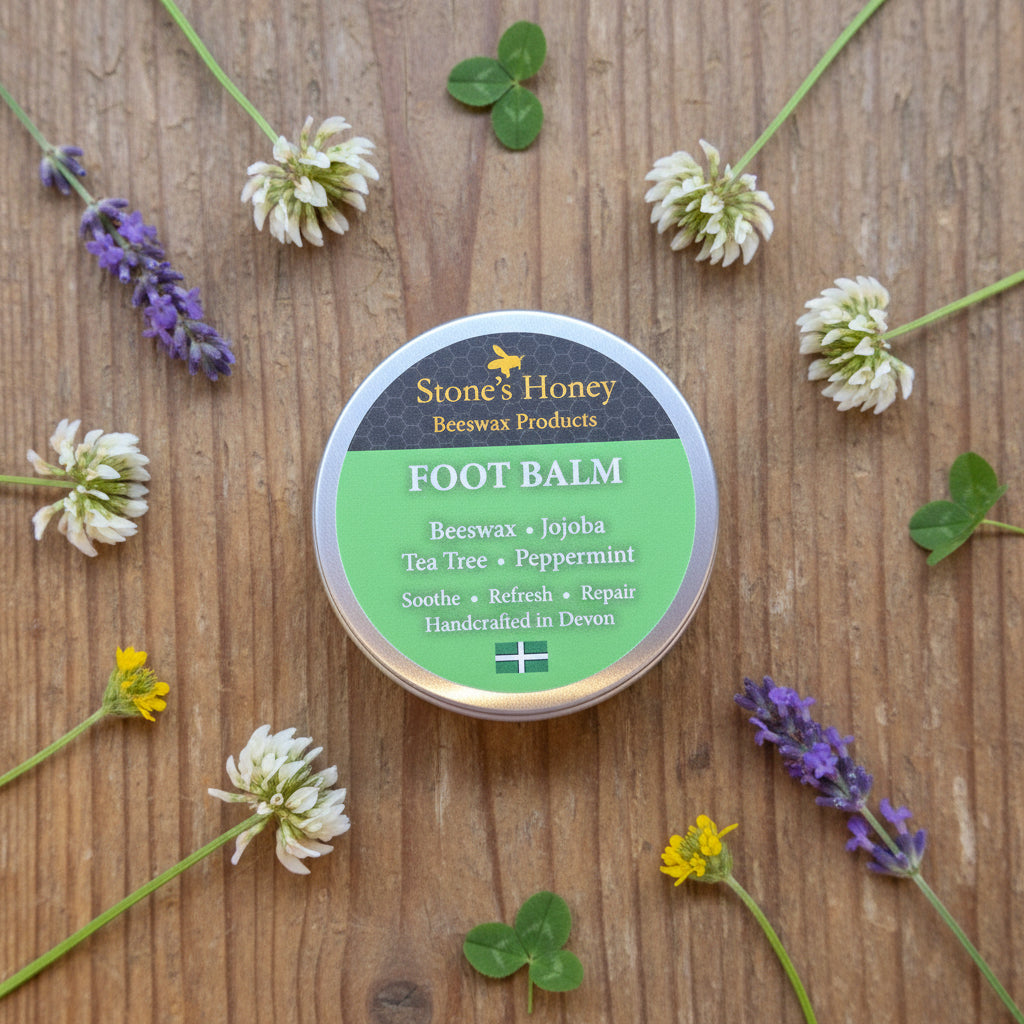 Beeswax Foot Balm-Peppermint and Tea tree