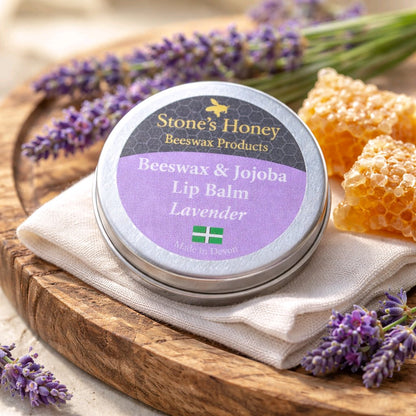 Natural Beeswax Lip Balm 13g – Handmade UK – 8 Essential Oil Variants