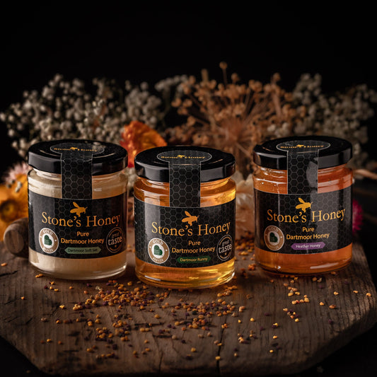 Dartmoor Honey Trio – 3 Jar Selection (3 x 227g)