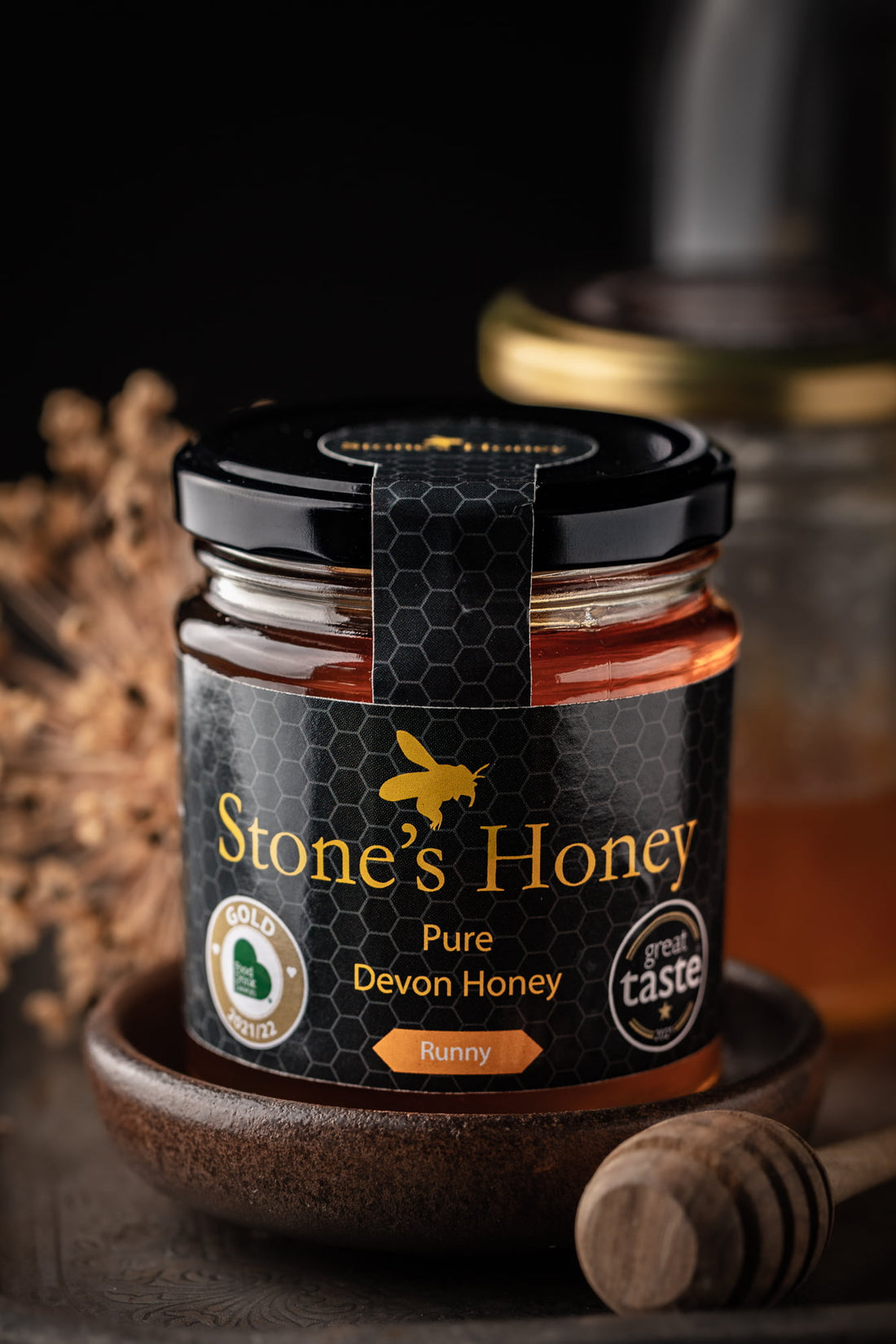 Award Winning Devon Runny Honey (360g) Stones Honey